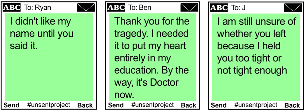 Unsent Message Project