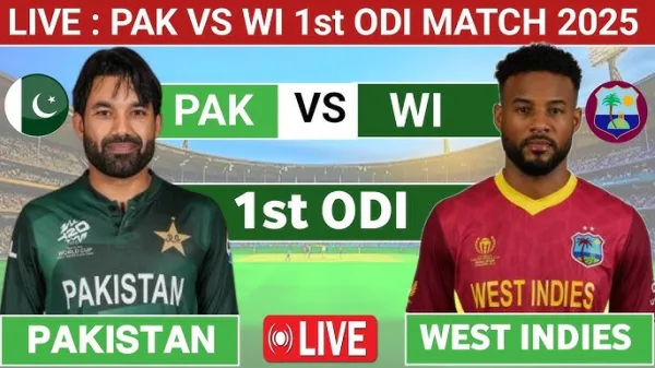 West Indies cricket team vs Pakistan national cricket team match scorecard