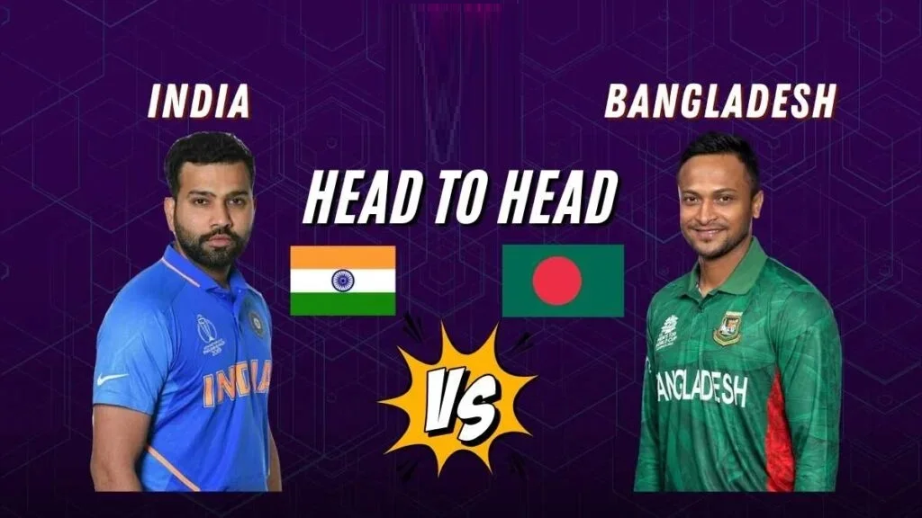 Bangladesh National Cricket Team vs India National Cricket Team Timeline